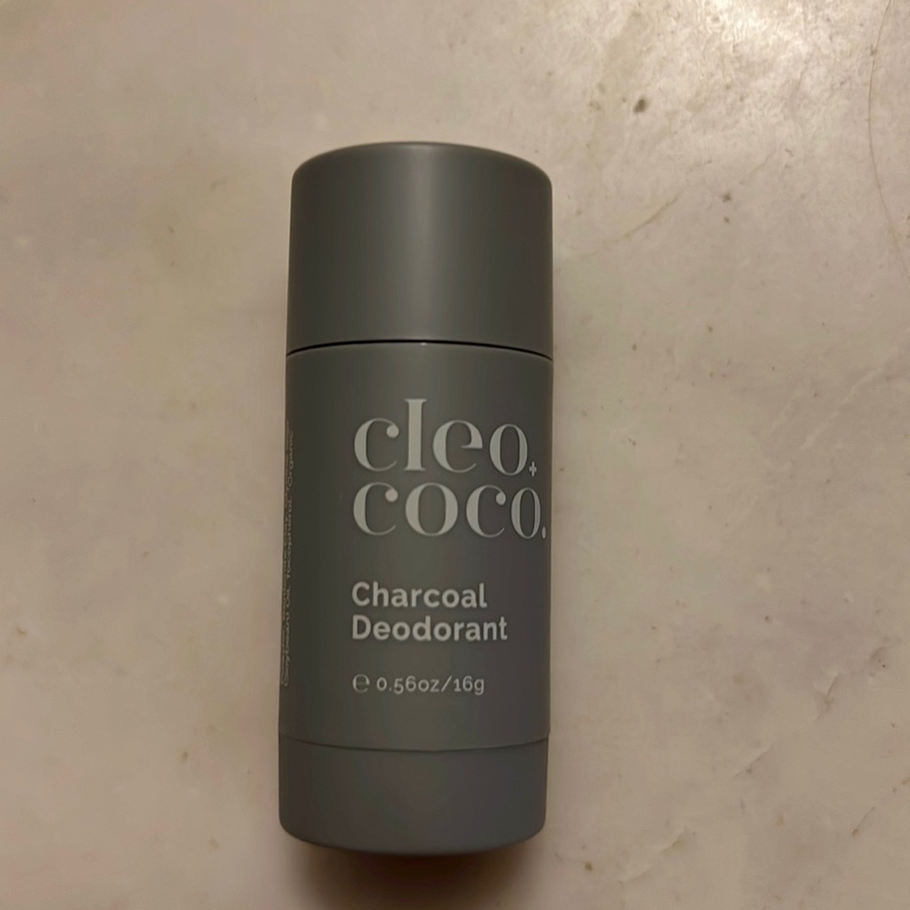 Cleo + Coco Charcoal Deodorant NEW